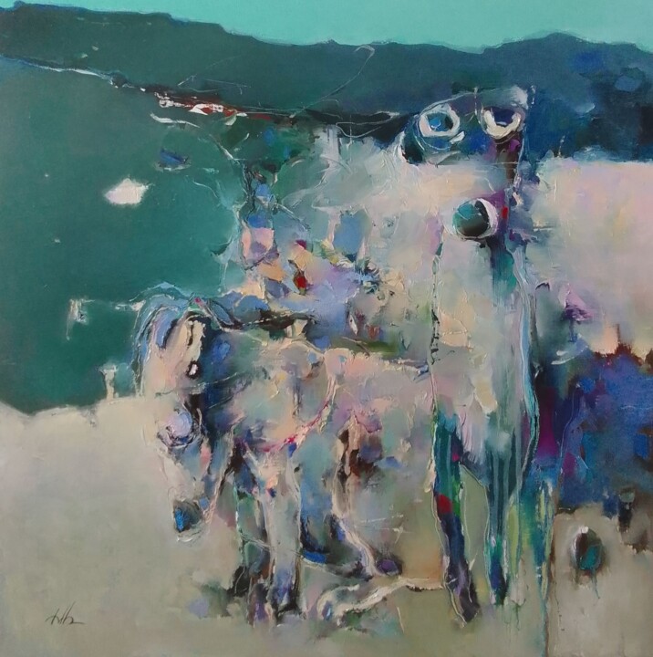 绘画,  31.5x31.5 in 