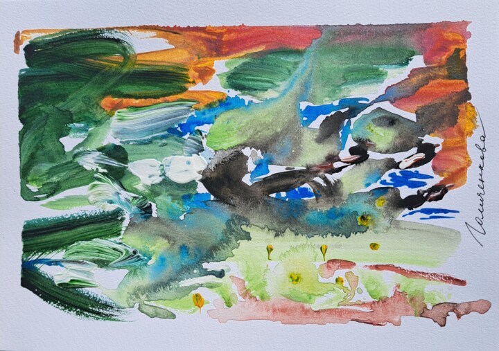绘画,  7.9x11.4 in 