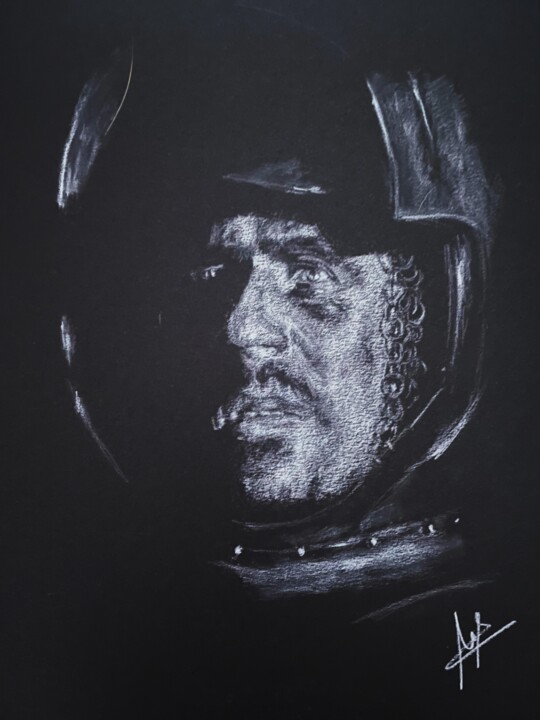 Uther Pendragon Tekening, 11,4x8,3 in
