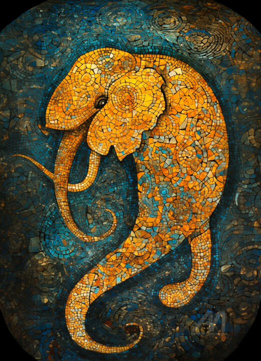 Elephant Celeste 01 数字艺术