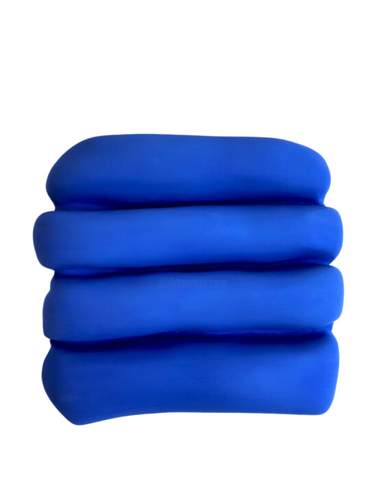 Ultramarine Tubes 雕塑, 2x11 in