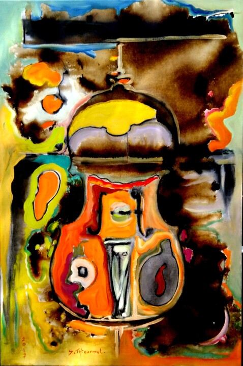 Schilderij,  47,2x31,5 in 