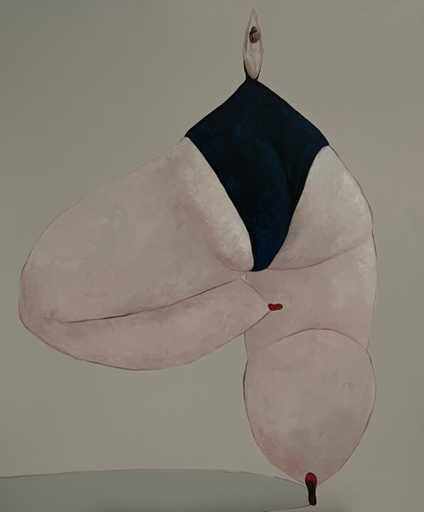 Painting titled "Ballerina" by Ta Byrne, Original Artwork, Oil