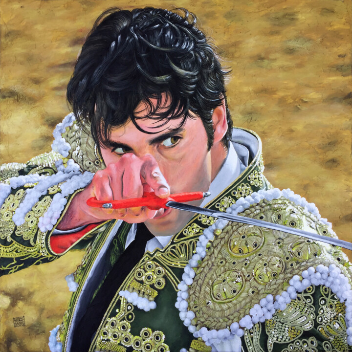 Suerte Suprema 绘画, 39.4x39.4 in