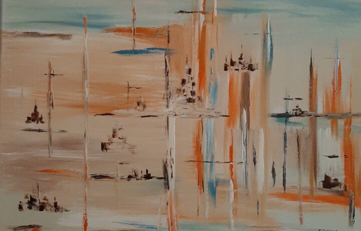 Urbanisation 绘画, 19.7x27.6 in