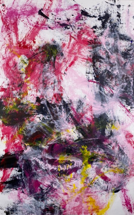 Malerei mit dem Titel "Soulmate" von Andreas Angleitner, Original-Kunstwerk, Acryl