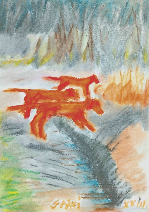 绘画,  11.8x8.3 in 
