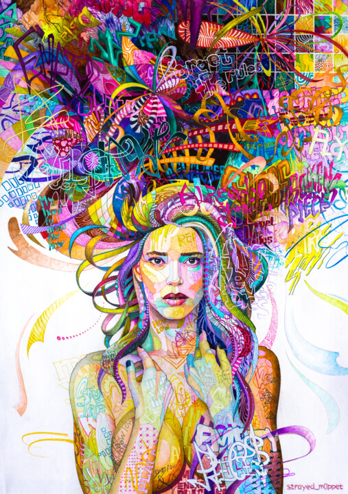 图画,  33.1x23.2 in 
