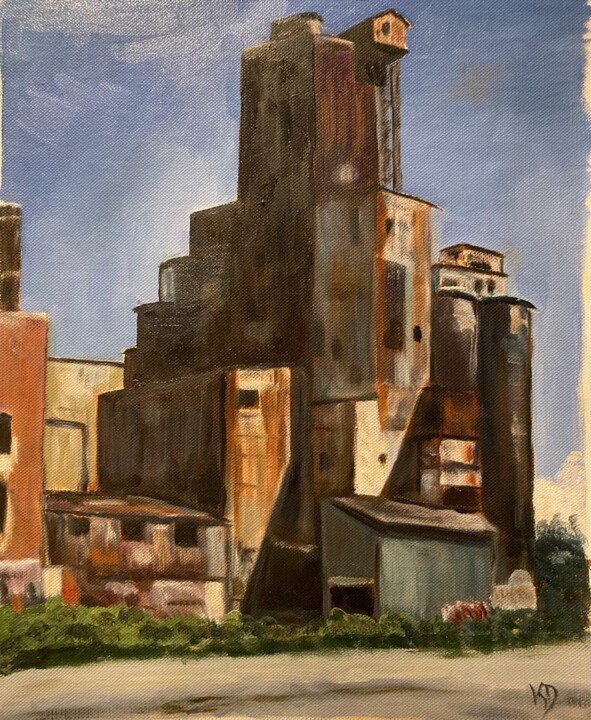 Silo 绘画, 15.8x11.8 in