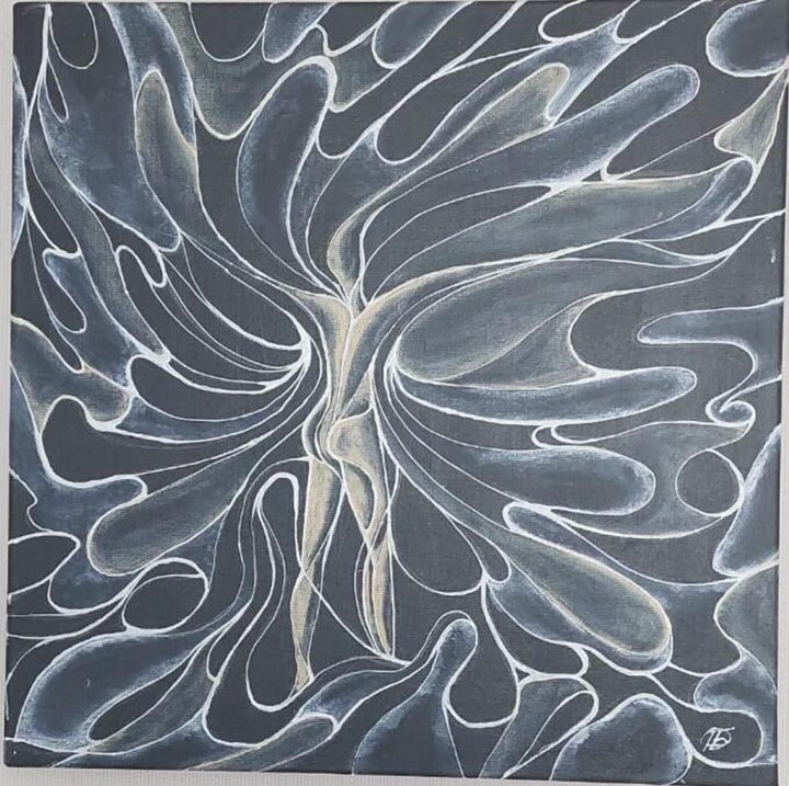 mother energy 绘画, 15.8x15.8 in