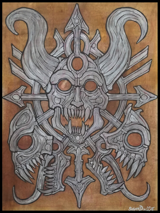 绘画,  11.7x8.3 in 