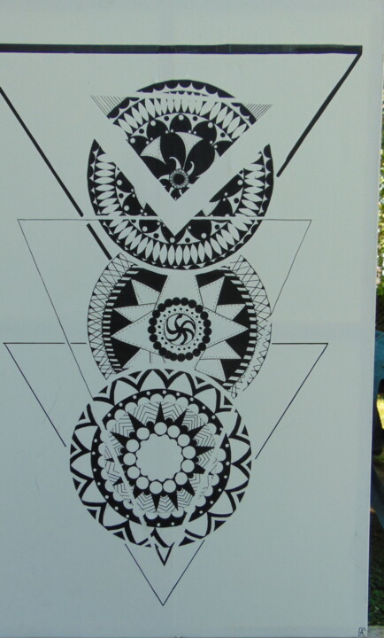 totem 绘画, 45.3x29.5 in
