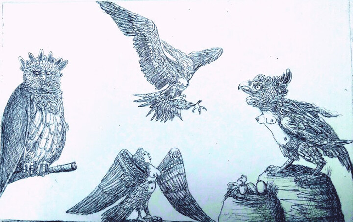 印花与版画,  7.9x11.8 in 