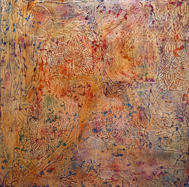 Marrakesch 绘画, 19.7x19.7 in
