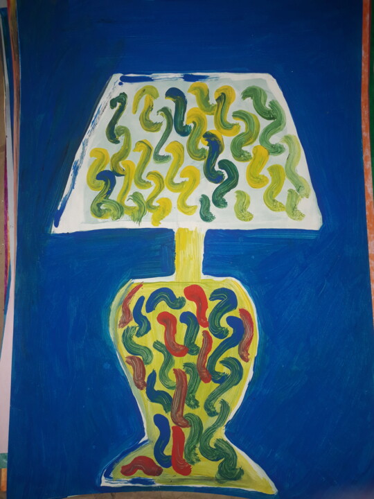 Abaju Dercy Gonçalves 绘画, 11.4x8.3 in