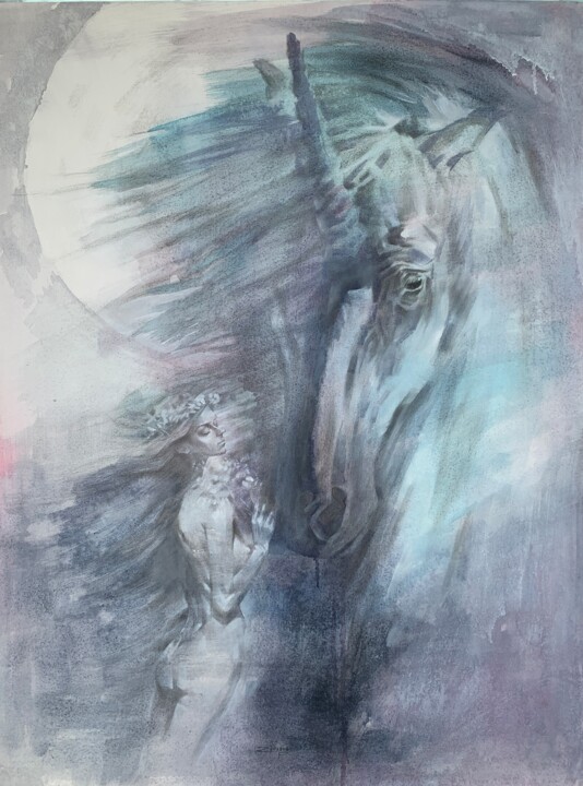绘画,  31.5x23.6 in 