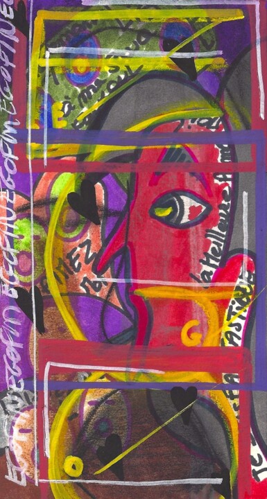 图画,  7.1x3.7 in 