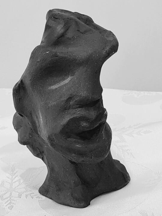 雕塑,  3.9x2.8 in 