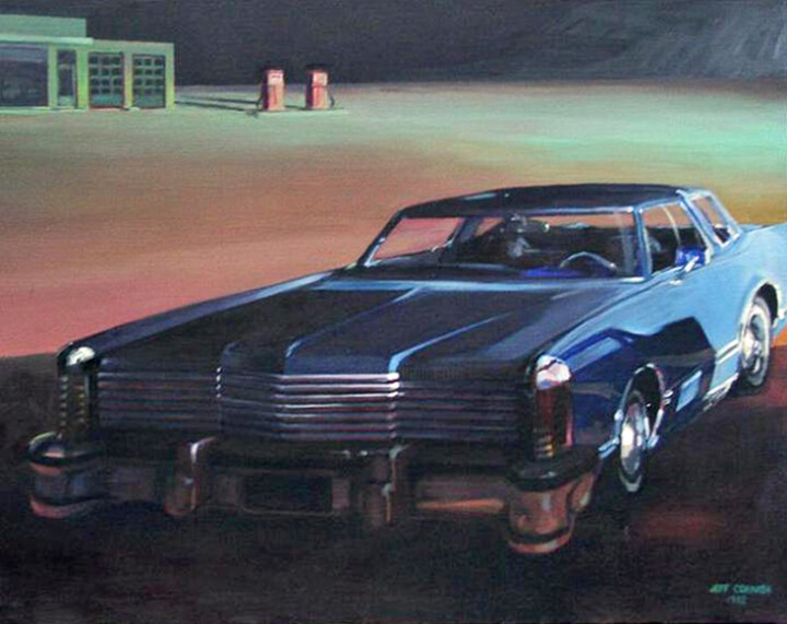Peinture intitulée "untitled" par Jeff Cornish, Œuvre d'art originale, Huile