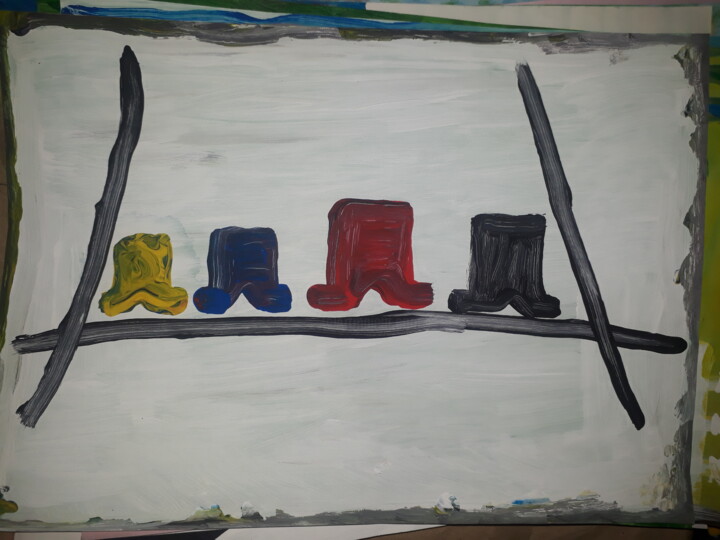 Schilderij,  11,4x8,3 in 