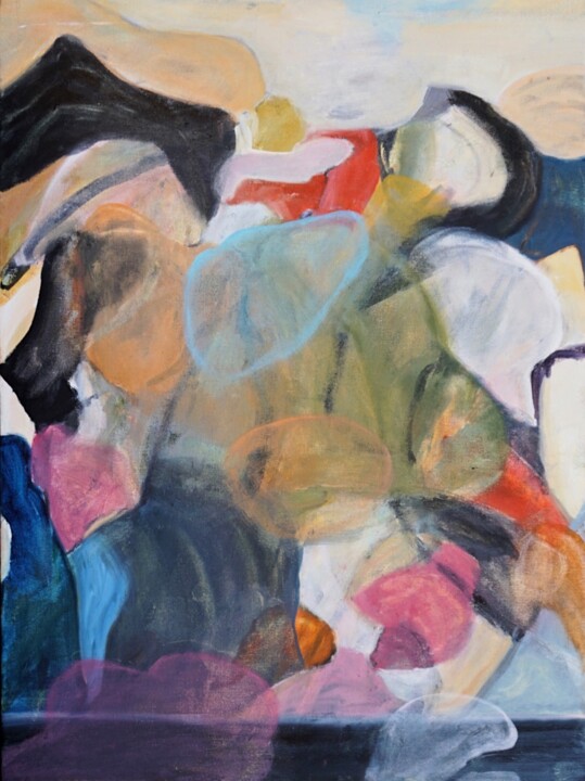 Geologic Forecast 绘画, 24x18 in