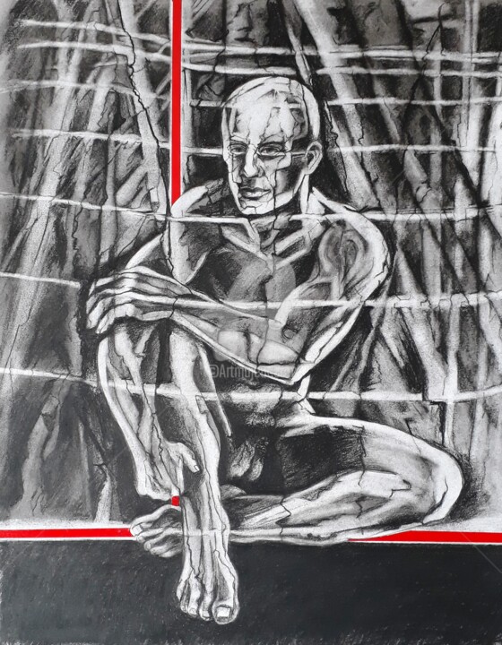 Le repos 图画, 19.7x15.8 in