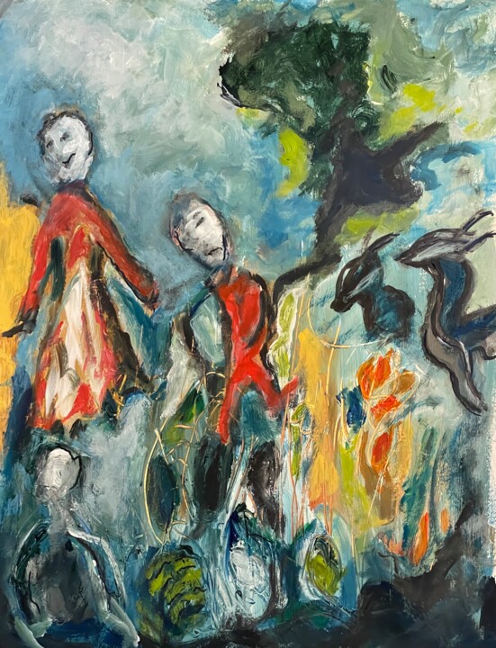 Inspiration 89.4 绘画, 24x18 in