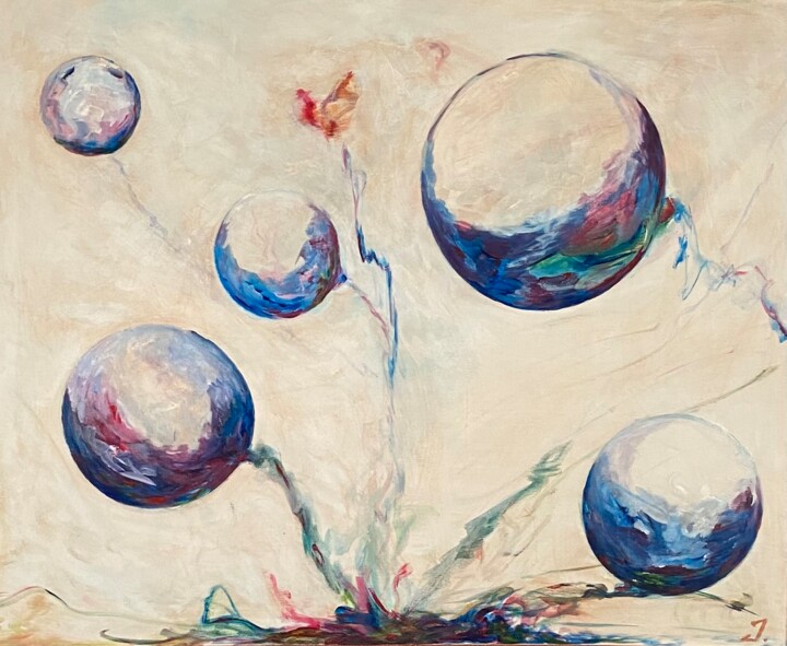 Connexion 绘画, 31.5x39.4 in