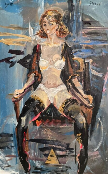 绘画,  31.5x19.7 in 