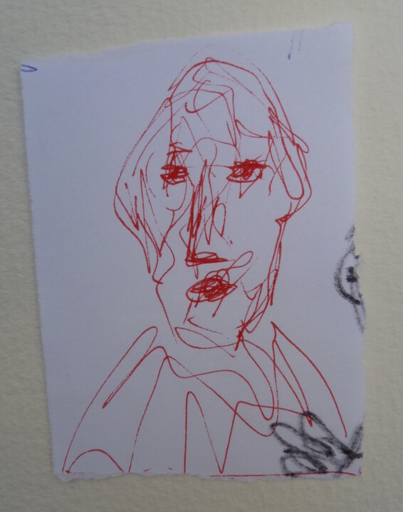 Drawing titled "131" by Jean-Philippe Vergnaud, Original Artwork, Ink