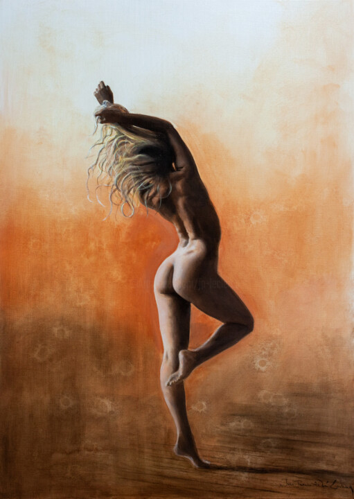 Exaltation 绘画, 27.6x19.7 in