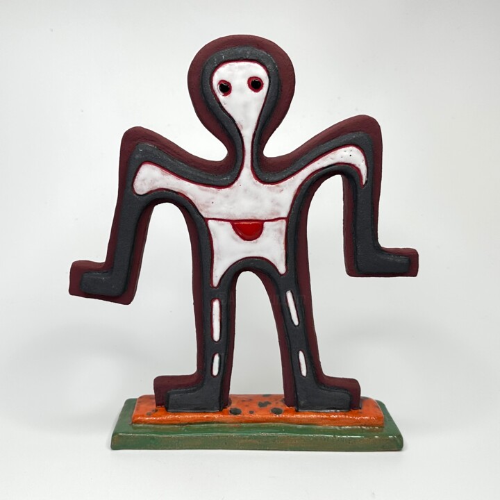 Cosmic Dude 雕塑, 9.5x8.3 in