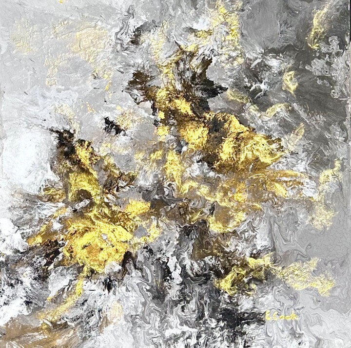 Peinture intitulée "The Golden Hour" par Elisa Cook Benbassat Bassat, Œuvre d'art originale, Acrylique
