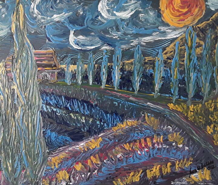 amour provinciale 绘画, 19.7x23.6 in