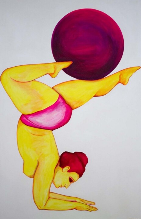 Виола 绘画, 55.1x35.4 in