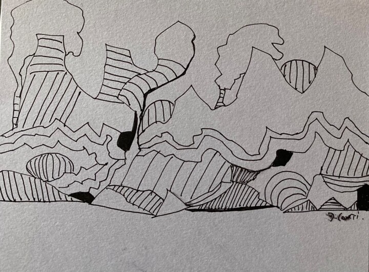 Drawing,  6.3x6.3 in 