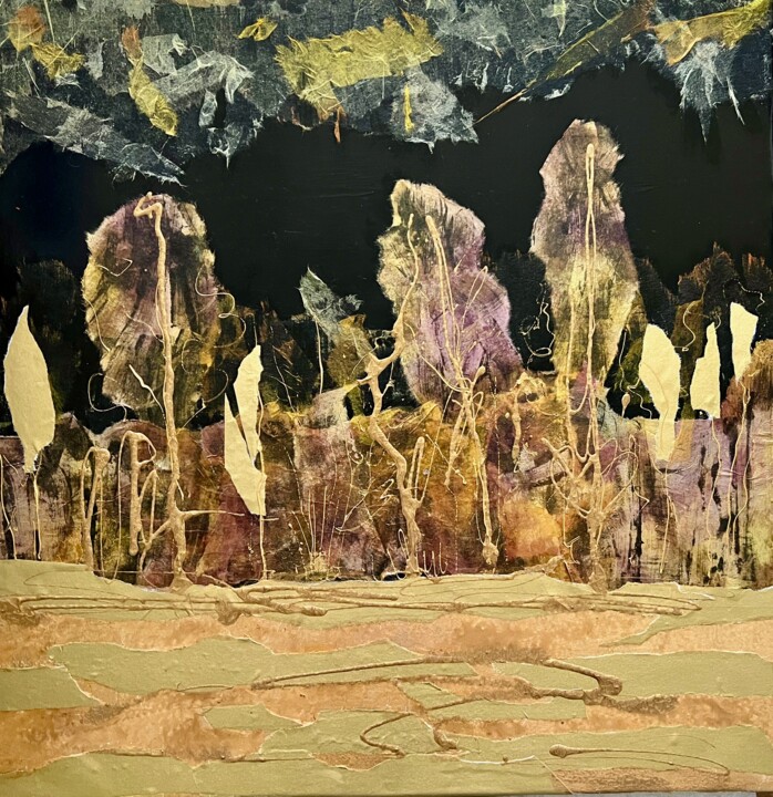 Mystique 绘画, 31.5x31.5 in