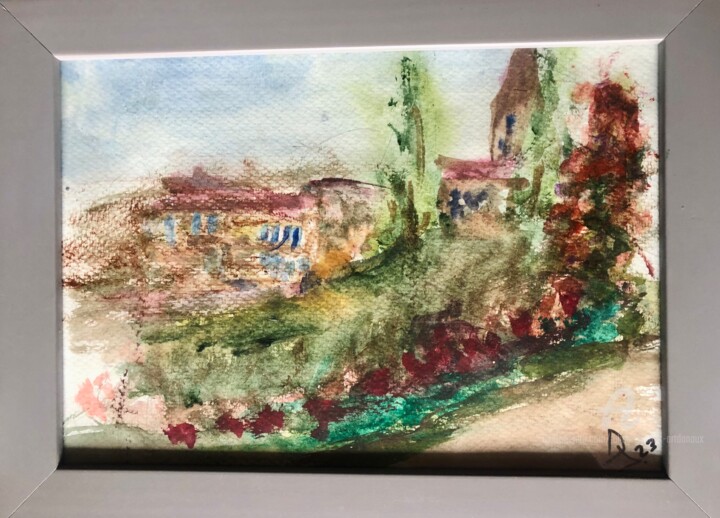 Village fleuri