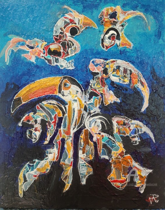 The Last Toucan 绘画, 24x18 in