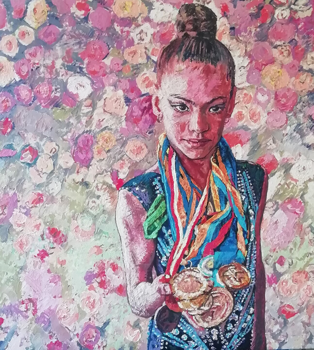 The Winner Loses All 绘画, 43.3x39.4 in