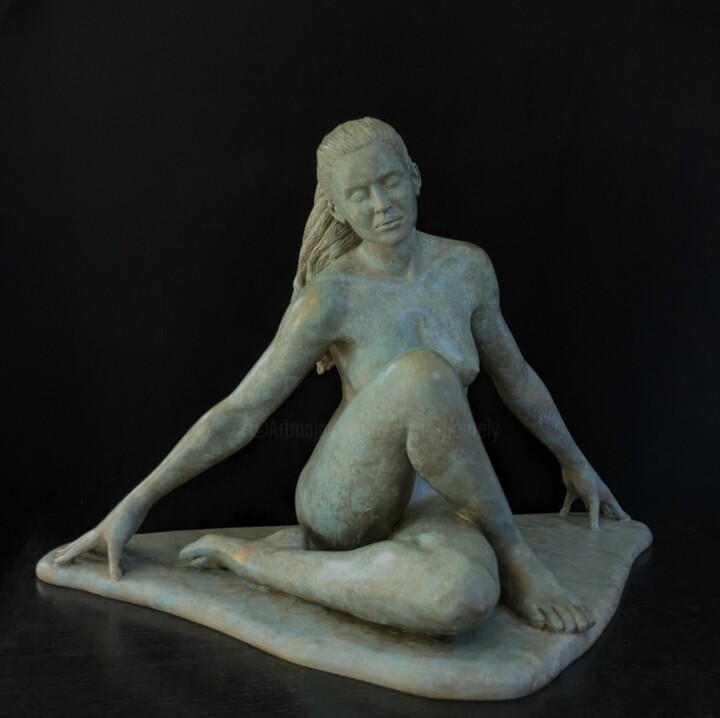 ASANA 雕塑, 13x17.7 in