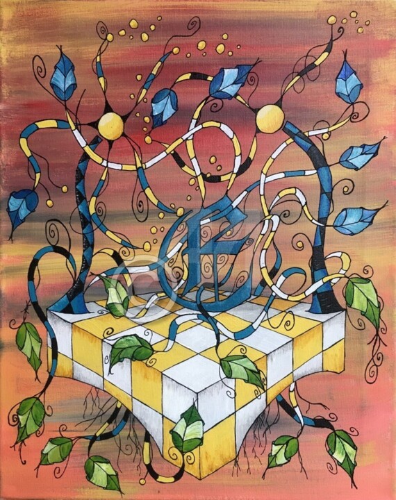 绘画,  19.7x15.8 in 