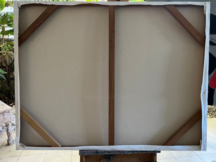 Back of the work