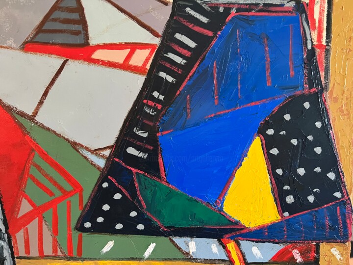 Artwork's surface or texture