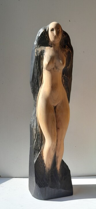 "Spring Awakening" 雕塑, 18.5x4.7 in