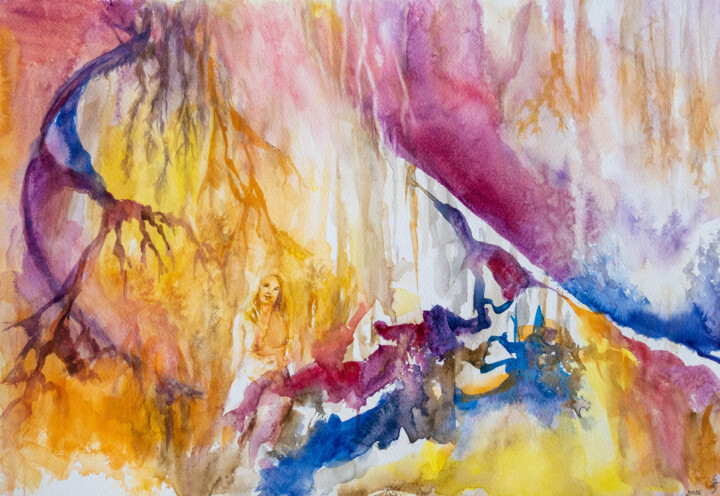 绘画,  13.8x19.7 in 