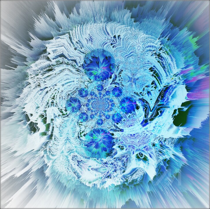 Conduct of cerebral white magic 数字艺术