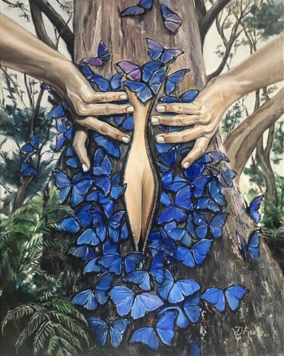 Unveiling Nature's Essence 绘画, 19.7x15.7 in