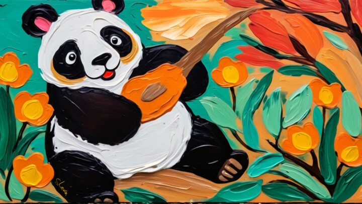 Arts numériques intitulée "lightheartedness" par Si Levin, Œuvre d'art originale, Image générée par l'IA Monté sur artwork_c…
