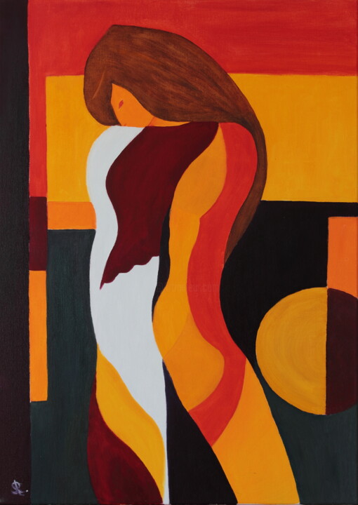 绘画,  27.6x19.7 in 